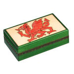 DECOR CELTIC WELSH DRAGON WOOD BOX
