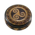 DECOR ROUND TRISKAL CELTIC WOOD BOX
