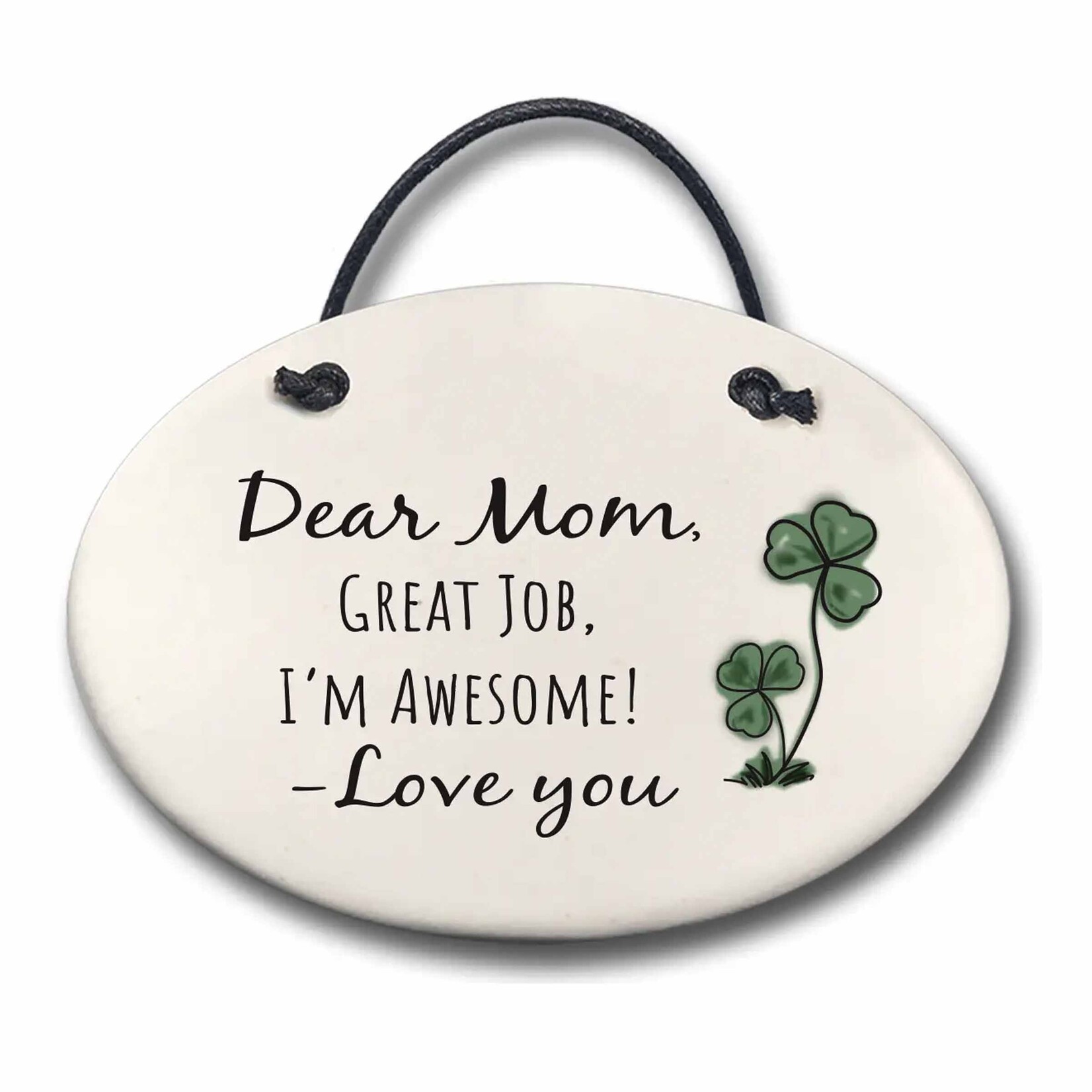 PLAQUES, SIGNS & POSTERS IRISH OVAL CERAMIC MEDIUM PLAQUE -