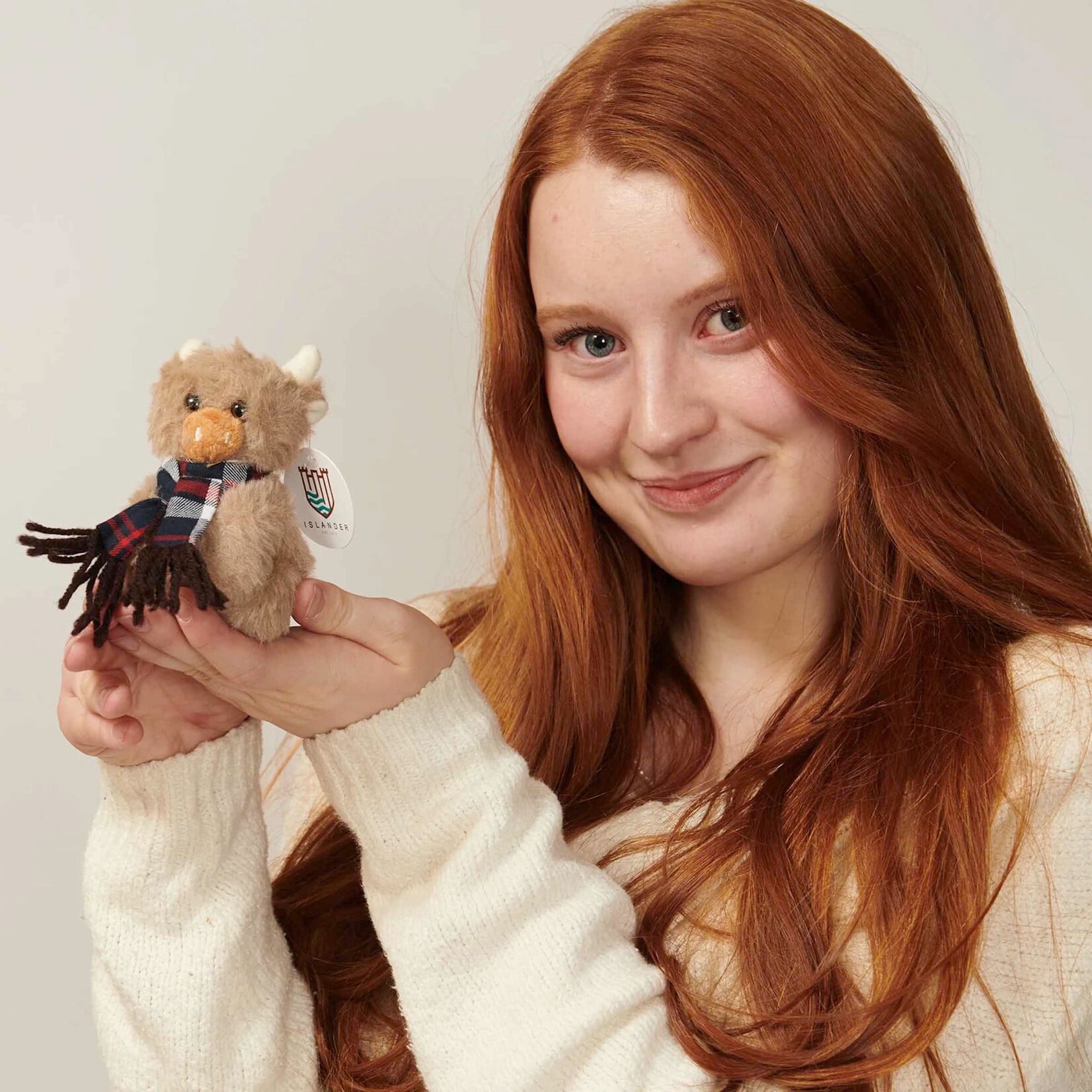 ACCESSORIES ISLANDER UK KEYRING - Angus the Highland Cow