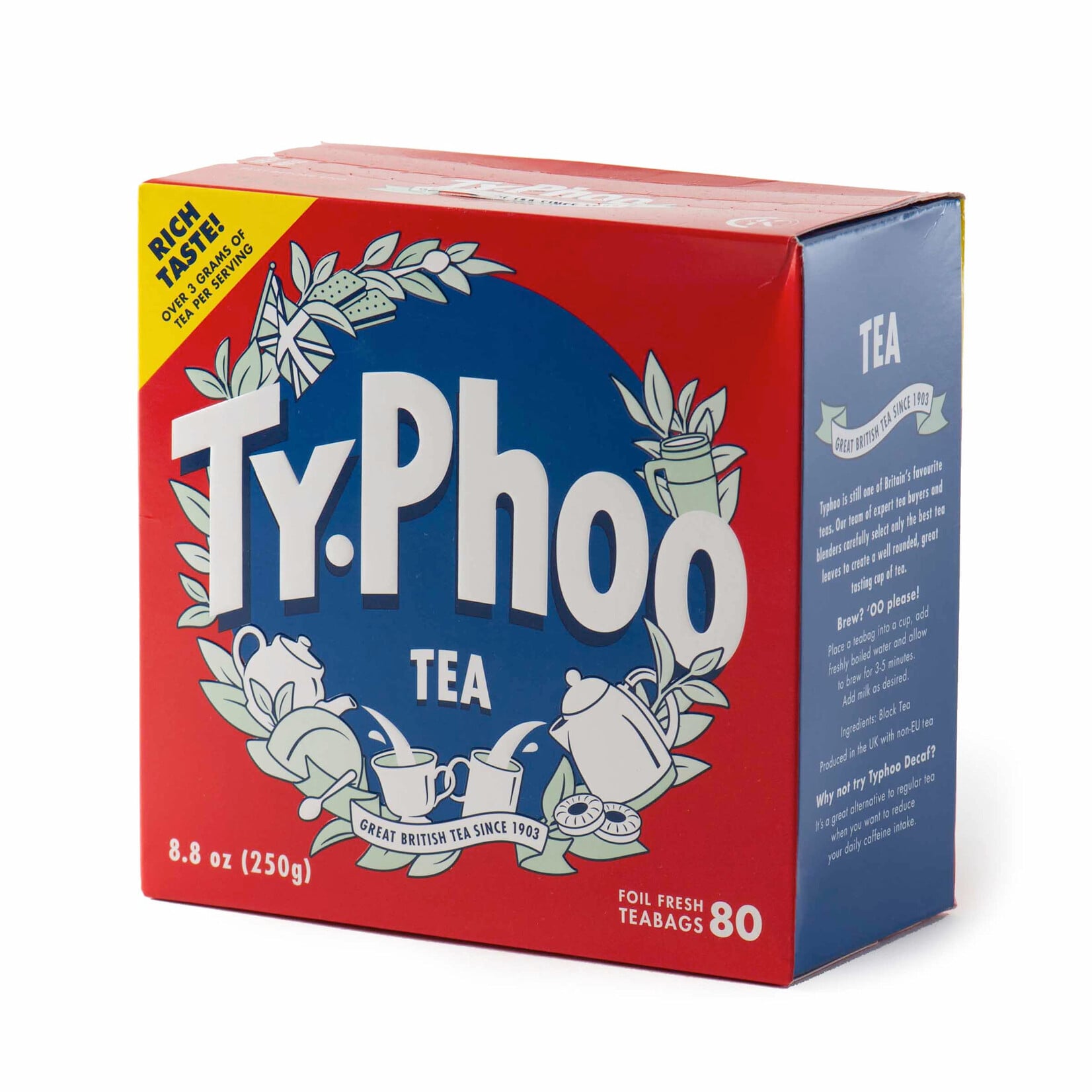 TEAS TY PHOO TEA BAGS 80ct