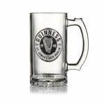 BARWARE GUINNESS PEWTER LOGO TANKARD