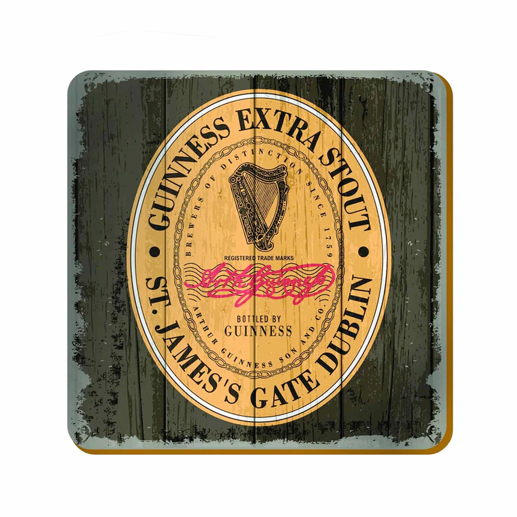 BAR GUINNESS SINGLE COASTER - Nostalgic Label