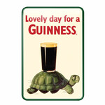 PLAQUES, SIGNS & POSTERS GUINNESS METAL SIGN - Tortoise