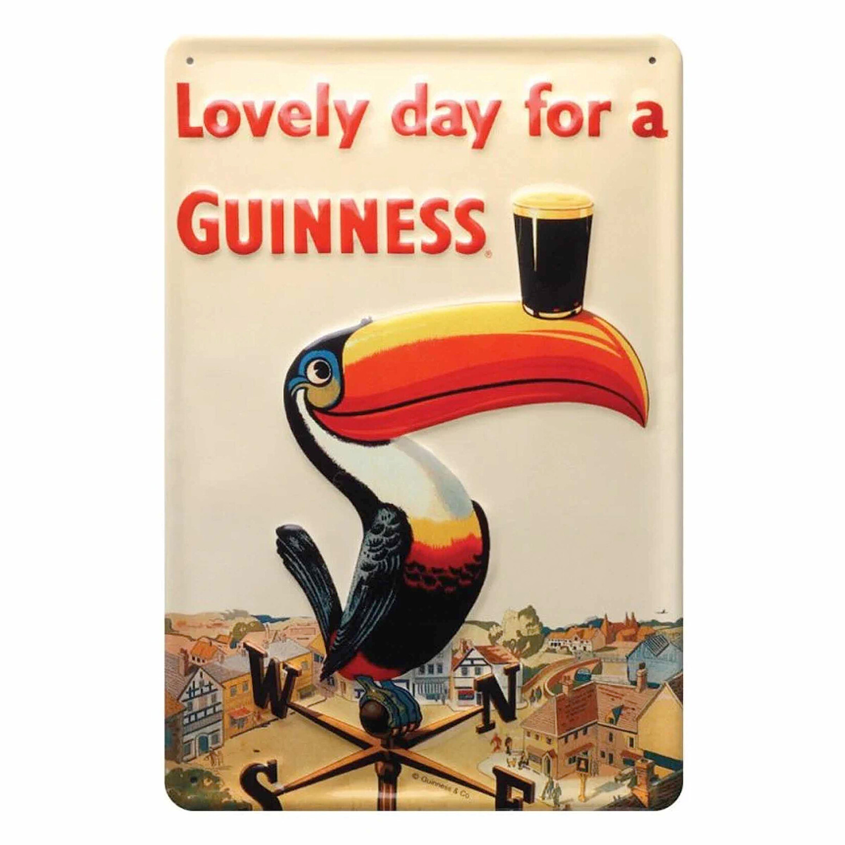 PLAQUES, SIGNS & POSTERS GUINNESS METAL SIGN - Toucan