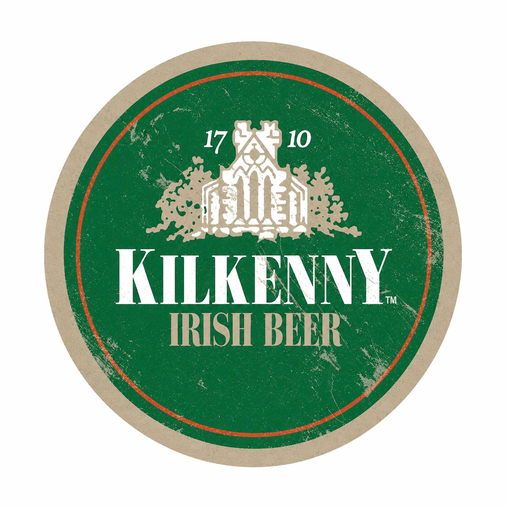 PLAQUES, SIGNS & POSTERS KILKENNY GREEN VINTAGE WOODEN BOTTLE TOP WALL DECOR