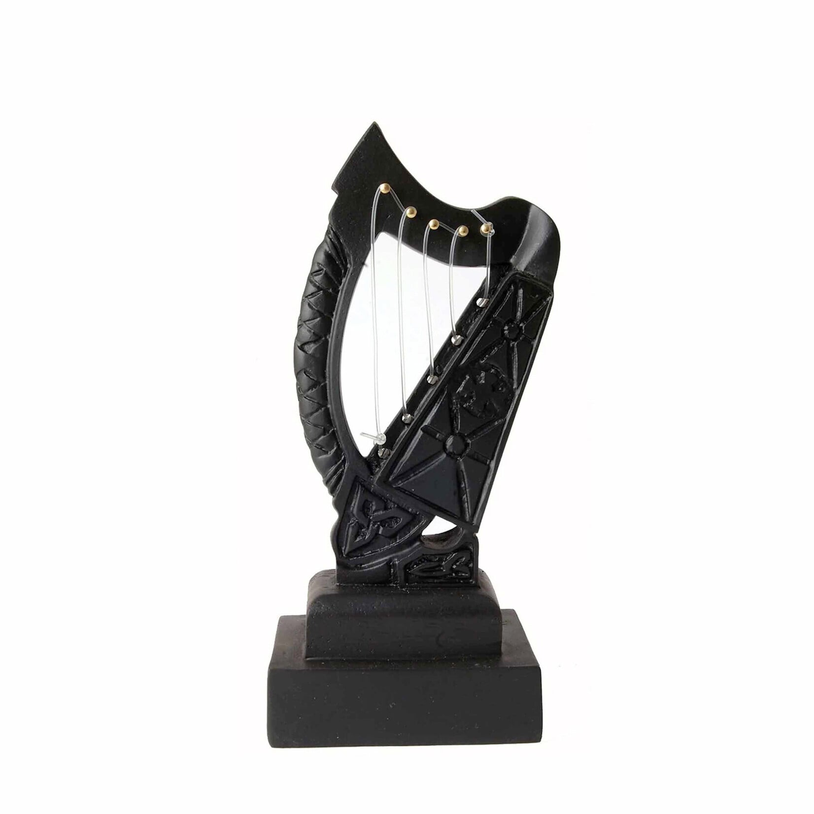 DECOR IRISH TURF CRAFTS - BARDIC HARP 6"