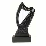 DECOR IRISH TURF CRAFTS - BARDIC HARP 8"