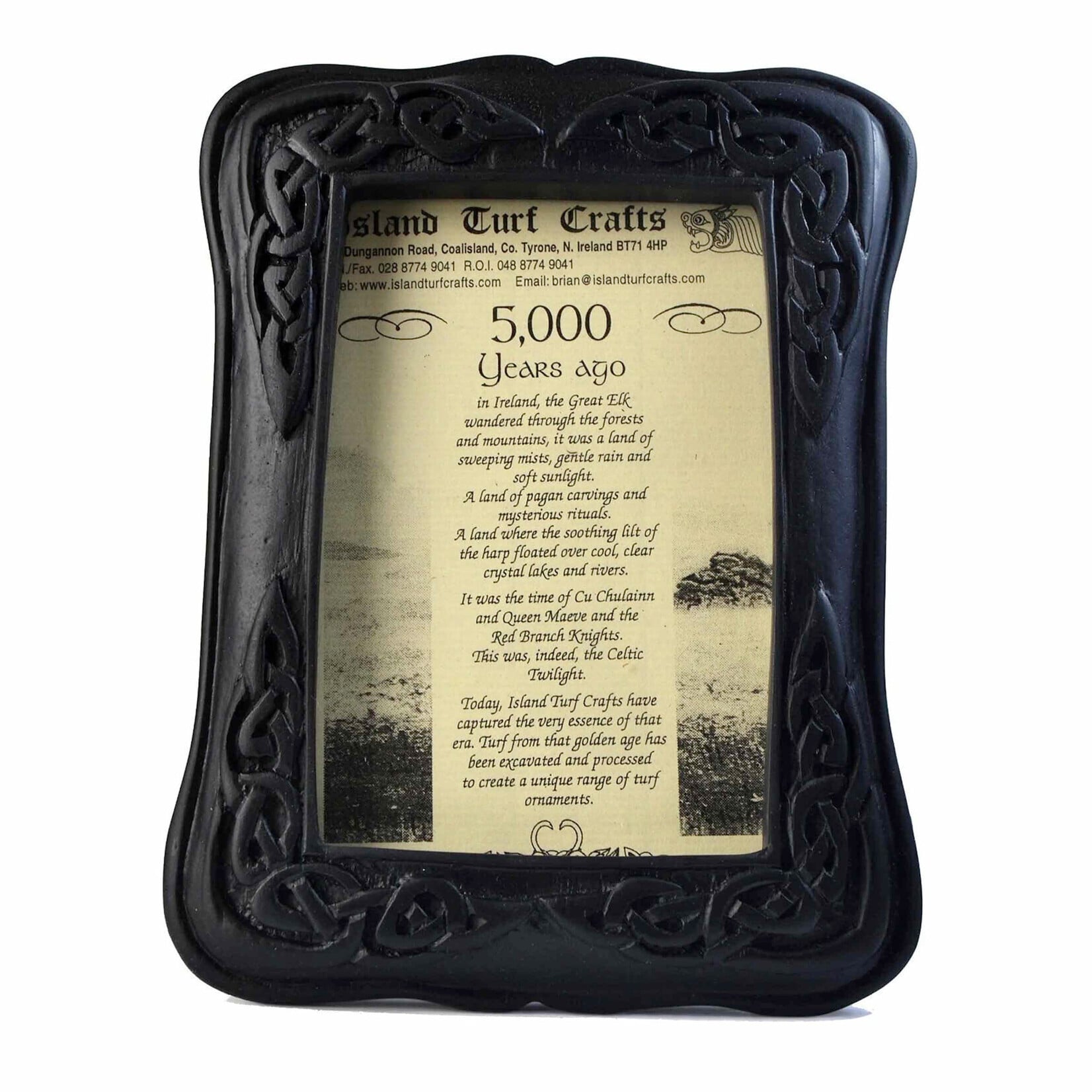 FRAME IRISH TURF CRAFTS - CELTIC FRAME 4X6"