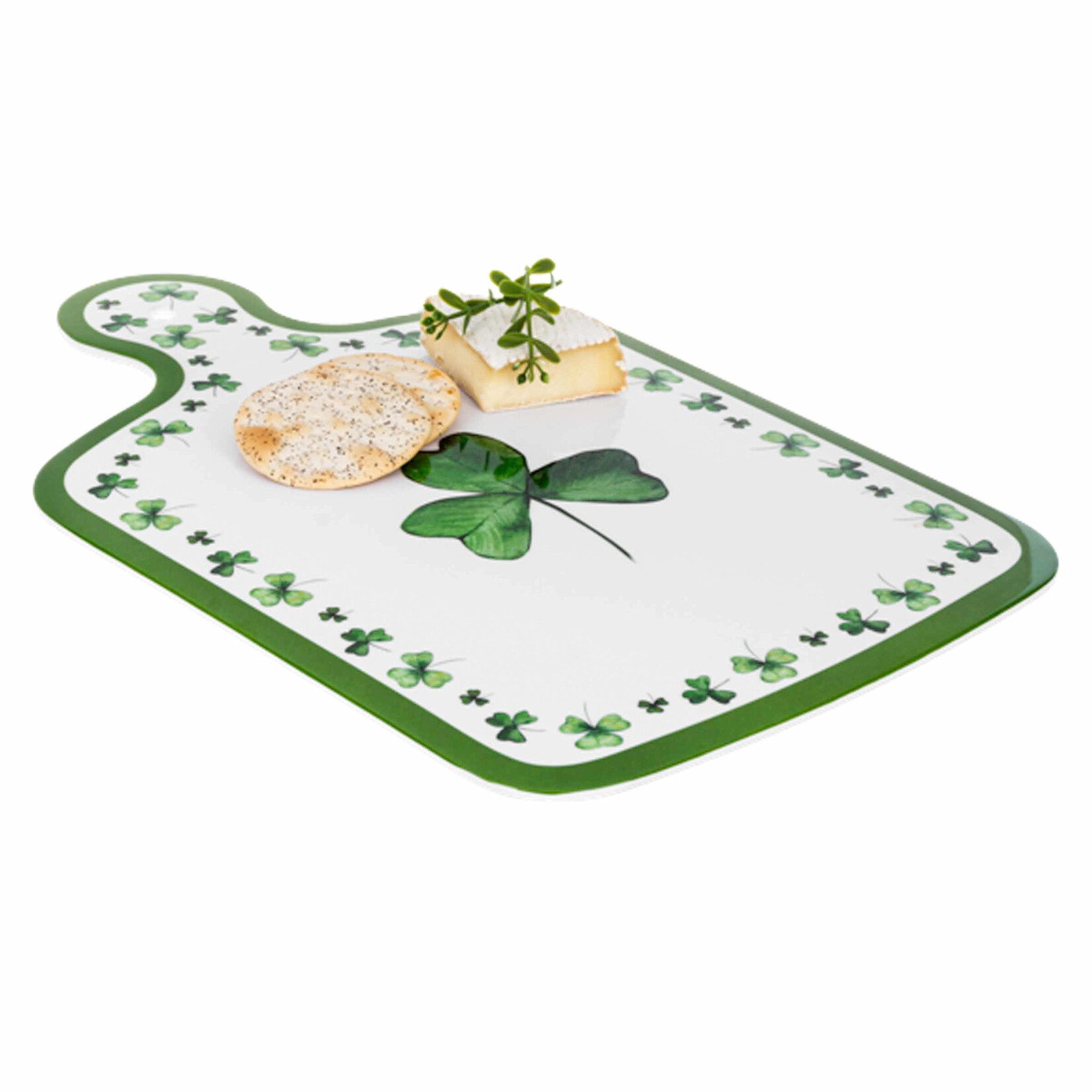 NOVELTY SHAMROCK CHARCUTERIE BOARD