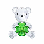 NOVELTY CRYSTAL LUCKY CLOVER BEAR