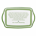 PLATES, TRAYS & DISHES AN IRISH BLESSING SERVING TRAY