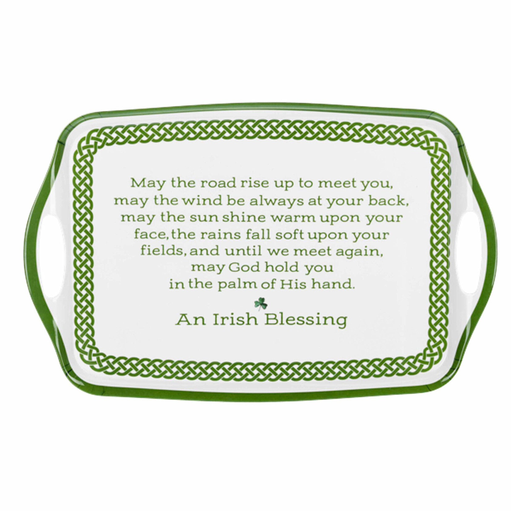 PLATES, TRAYS & DISHES AN IRISH BLESSING SERVING TRAY