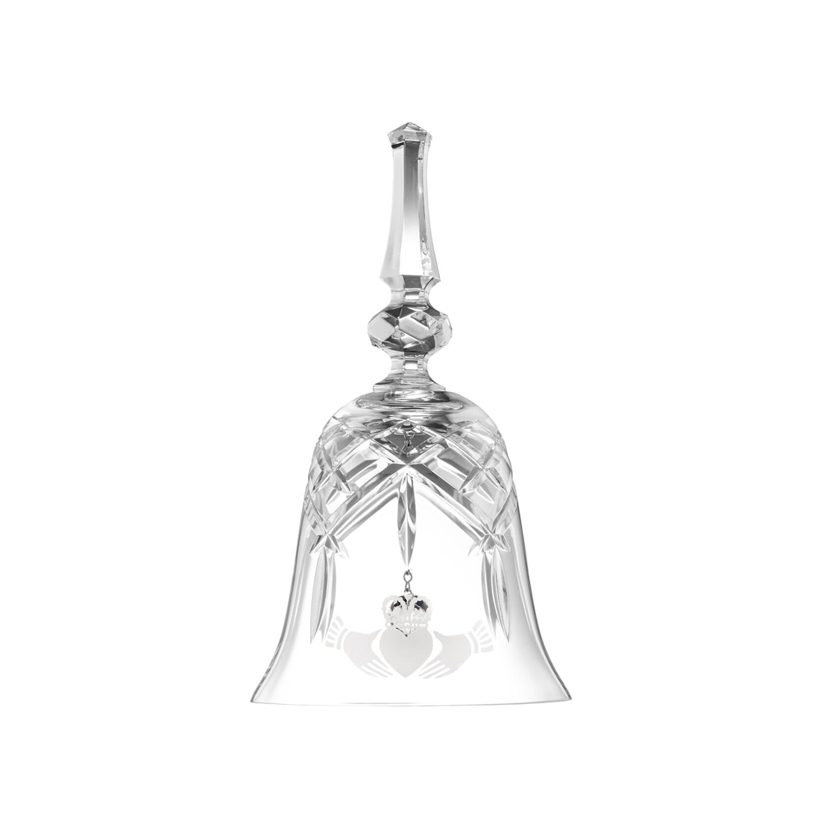 WEDDING GALWAY CRYSTAL CLADDAGH MAKE-UP BELL