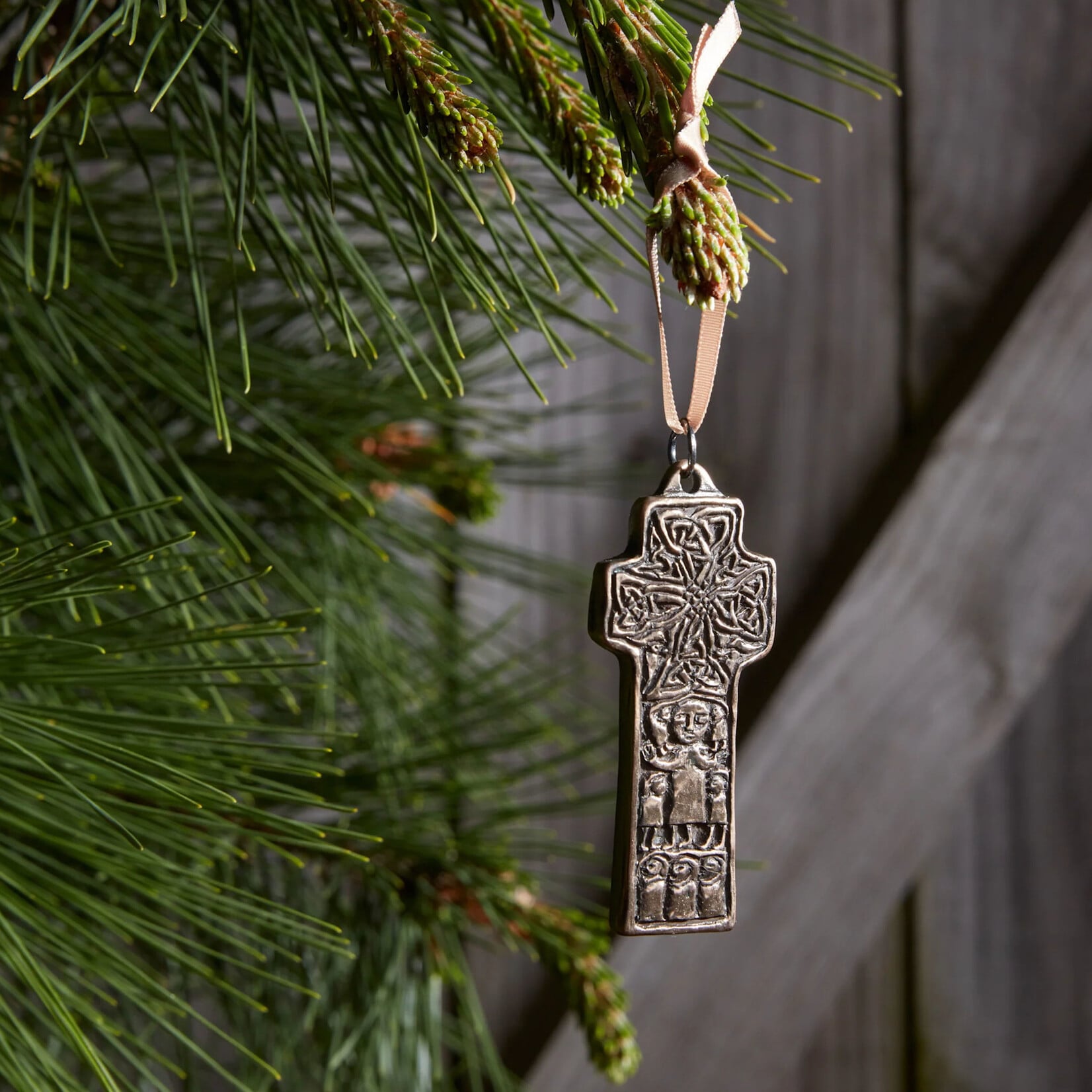 ORNAMENTS WILD GOOSE BRONZE ORNAMENT - St Patricks Cross