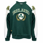 SWEATERS IRL CRESTED GRN & CREAM JUMPER