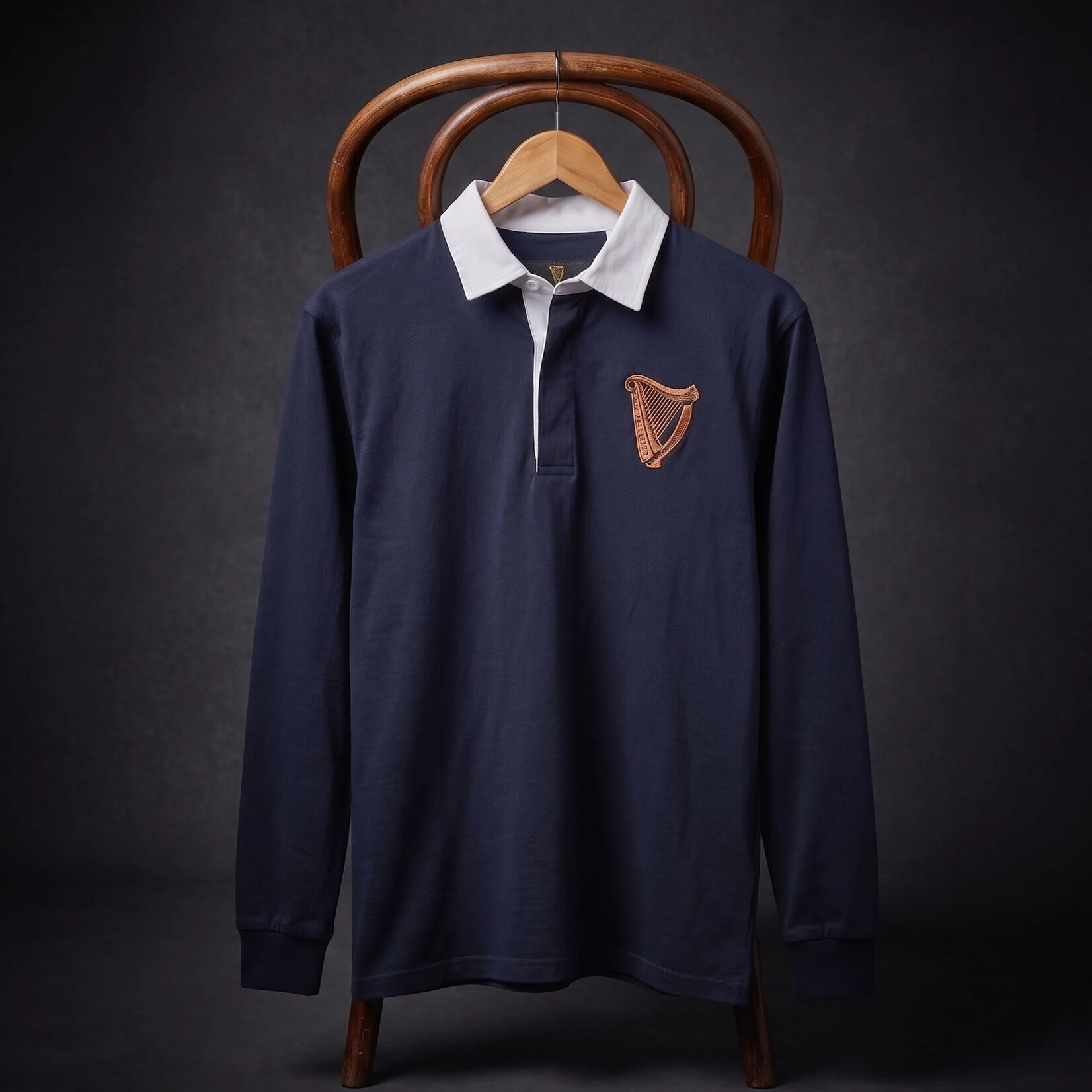 SPORTSWEAR GUINNESS NAVY HARP TRADITIONAL RUGBY