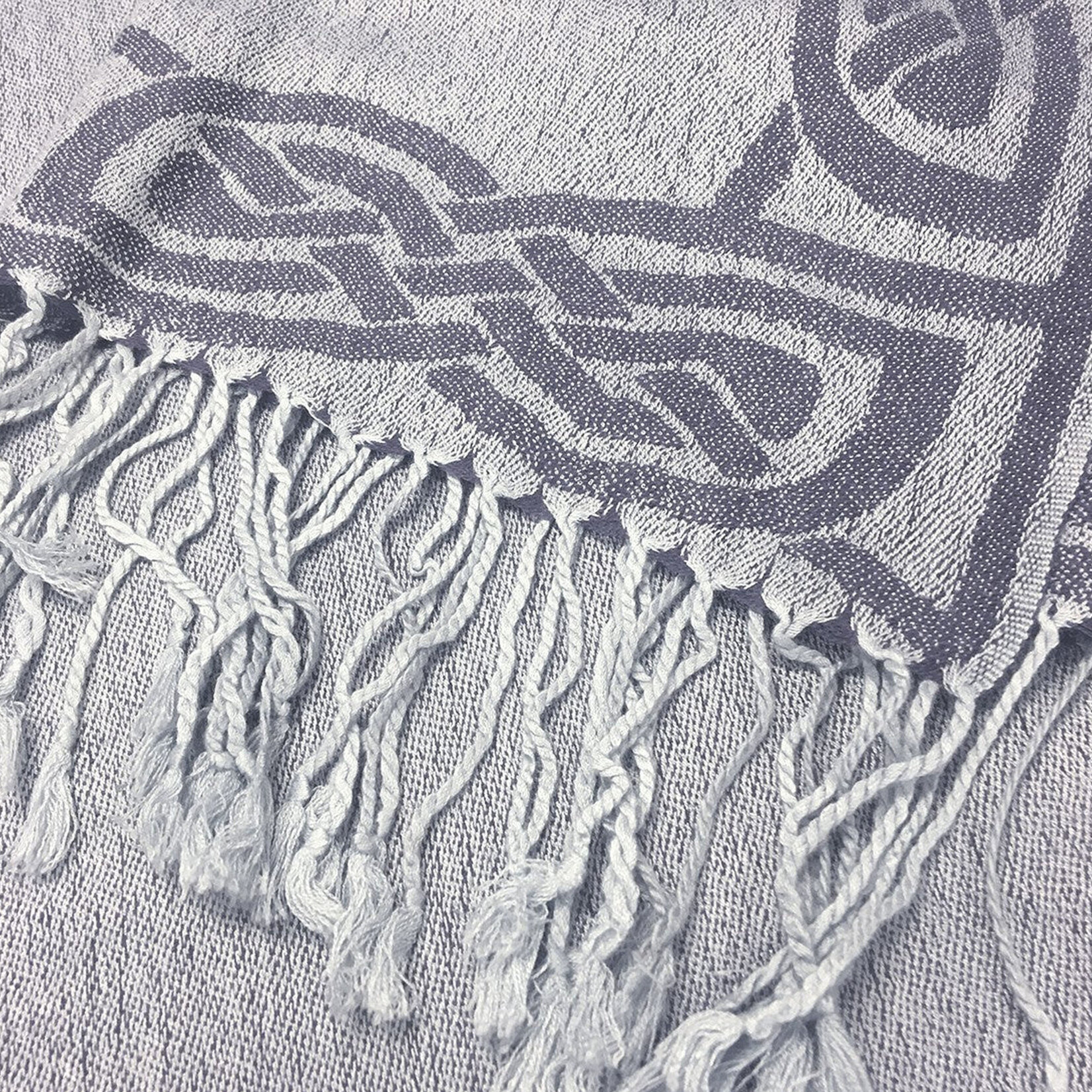 ACCESSORIES PF PASHMINA CELTIC STYLE SCARF - Denim