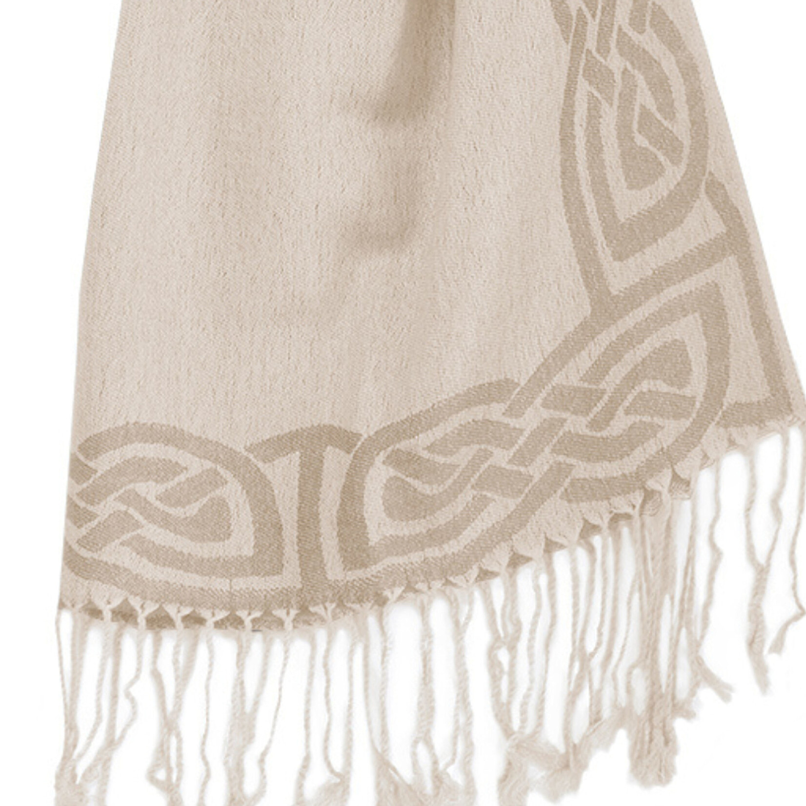 ACCESSORIES PF PASHMINA CELTIC STYLE SCARF - Taupe