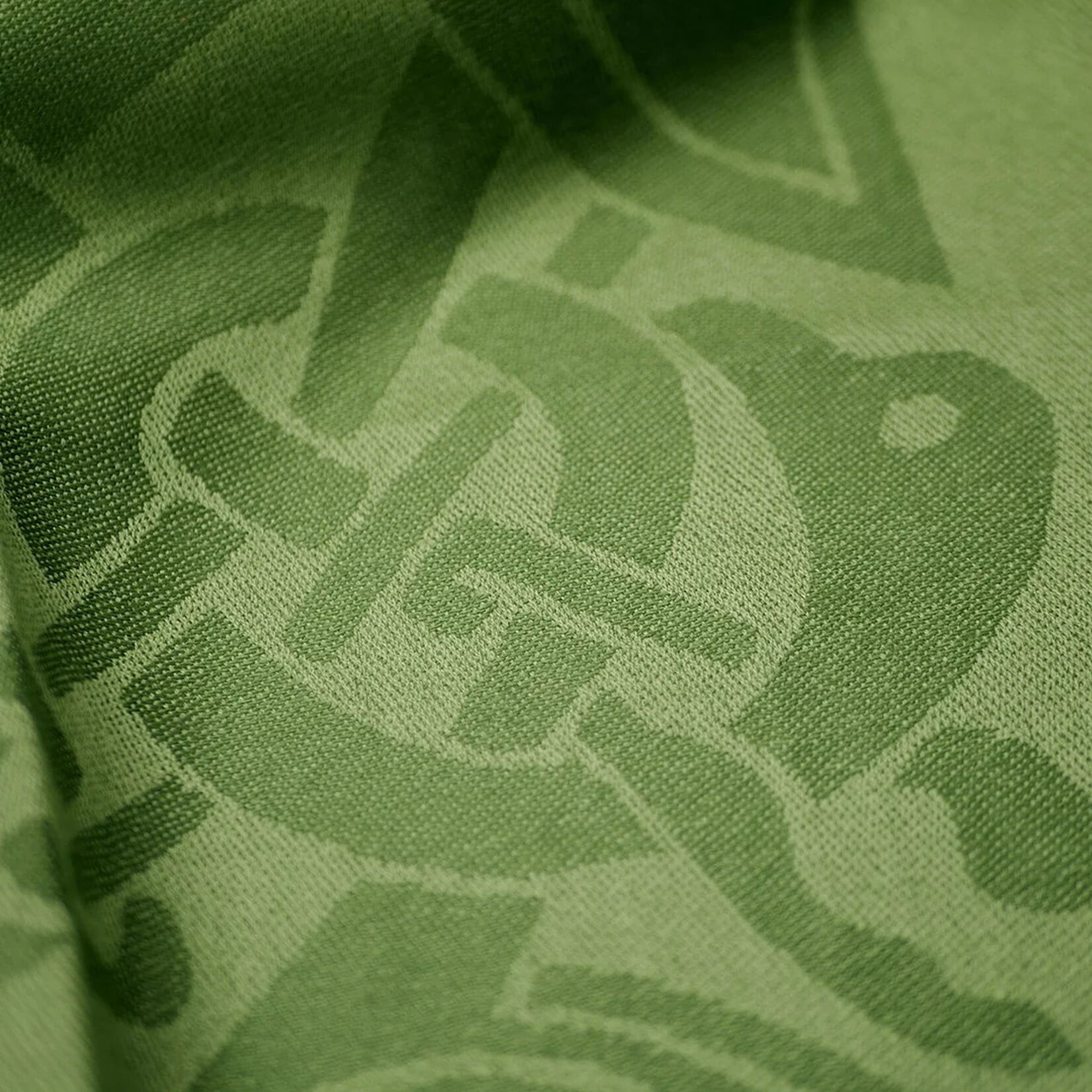 ACCESSORIES PF WOOL BLEND CELTIC STYLE SCARF - Forest Grn