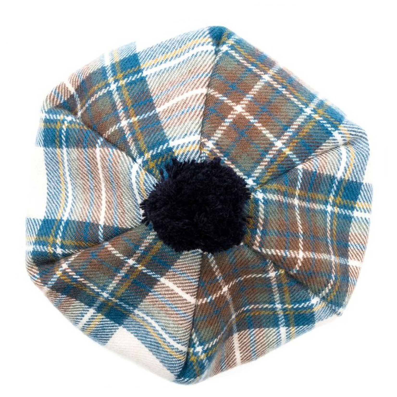 CAPS & HATS LOCHCARRON LAMBSWOOL TAM - Stewart Blue Dress