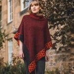 CAPES & RUANAS BILL BABER DONEGAL MULL CAPE - Bordeaux