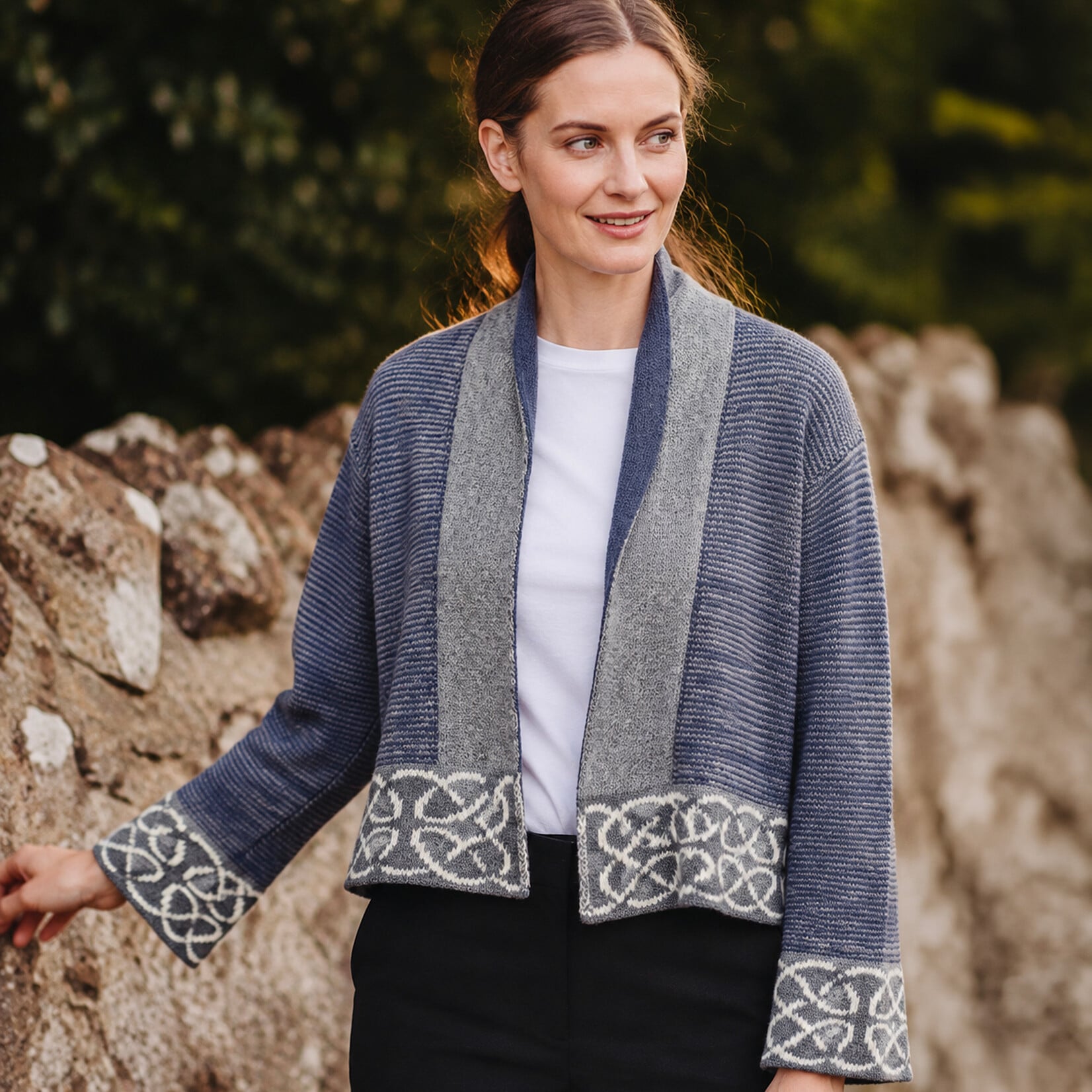 CAPES & RUANAS BILL BABER STAFFA JACKET - Marine