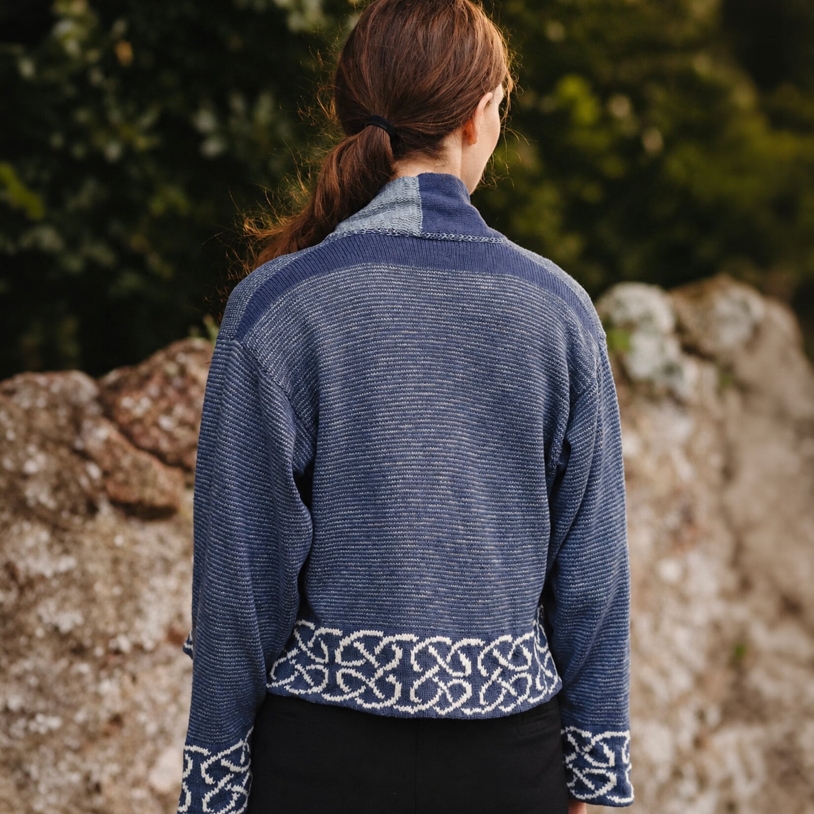 CAPES & RUANAS BILL BABER STAFFA JACKET - Marine