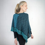 CAPES & RUANAS BILL BABER BALLATER SHAWL - Jewel