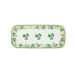 KITCHEN & ACCESSORIES NOVELTY SHAMROCKS MELAMINE TRAY - 15"