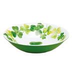 KITCHEN & ACCESSORIES NOVELTY SHAMROCKS MELAMINE 8" BOWL