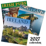 MISC NOVELTY 2027 WALL CALENDARS - Celtic Assorted