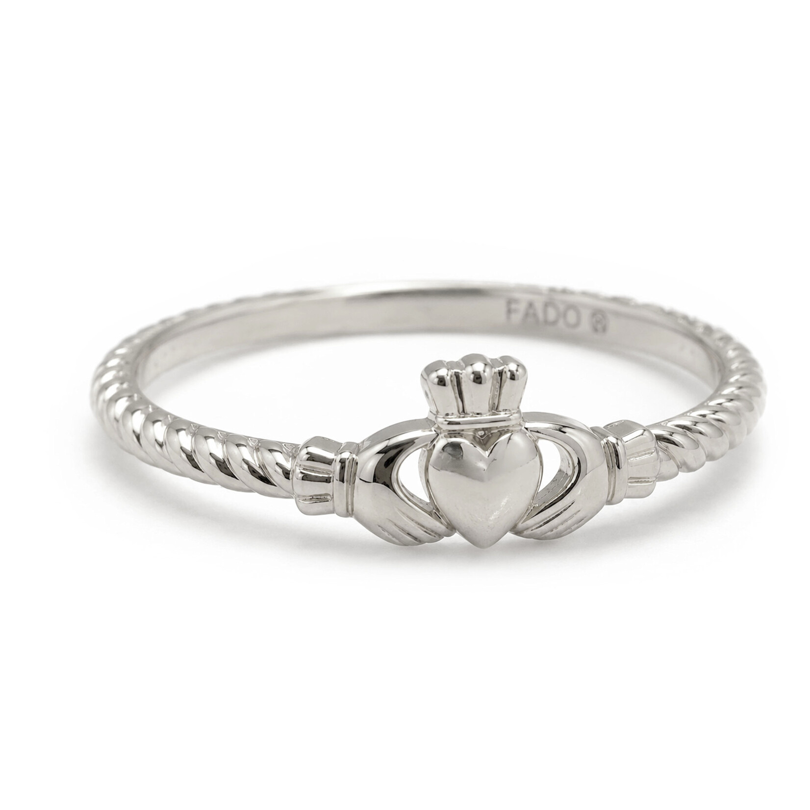 RINGS FADO STERLING FINE CLADDAGH RING