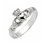 RINGS FADO STERLING CLADDAGH RING - Gill