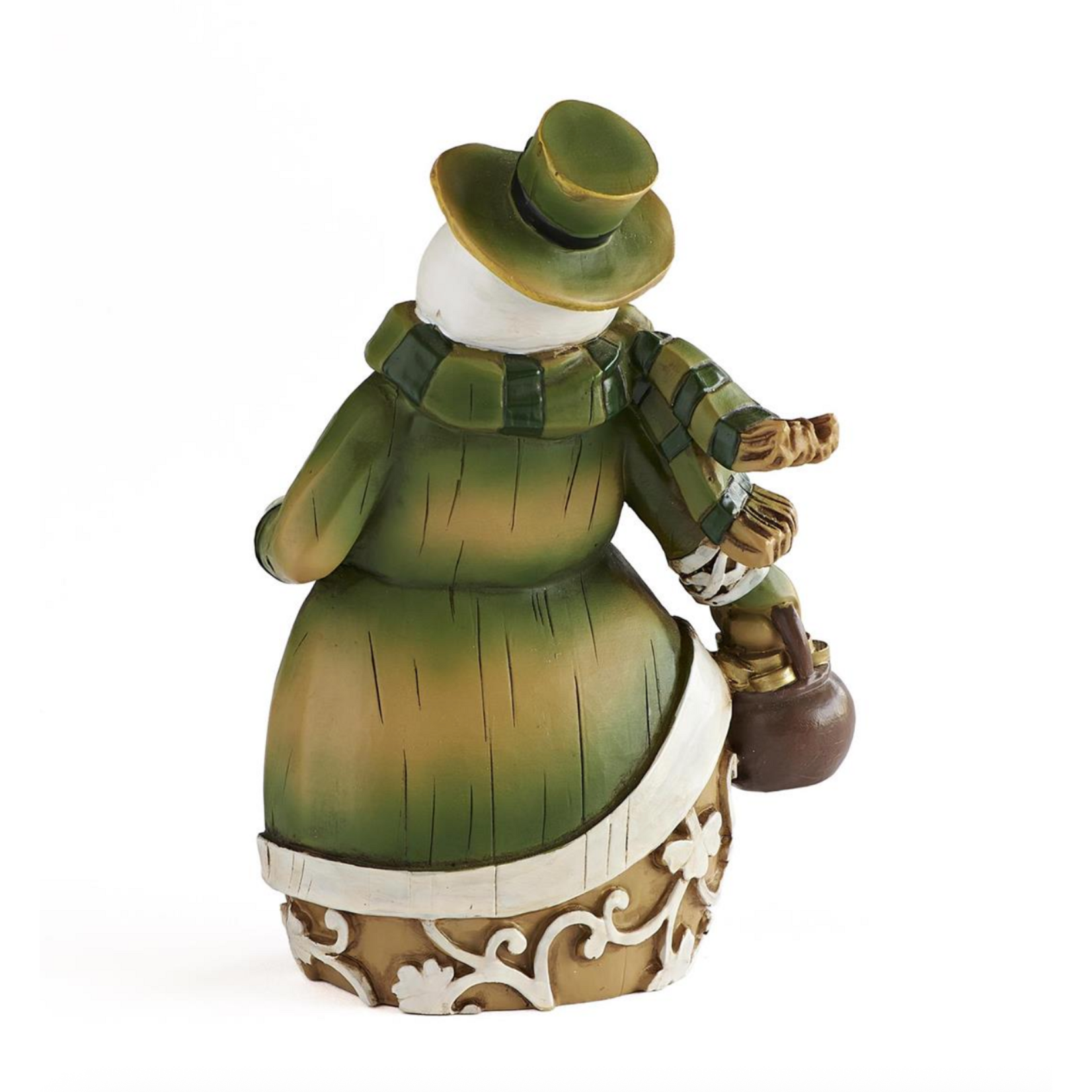 SNOWMEN WOOD-CUT IRISH SNOWMAN
