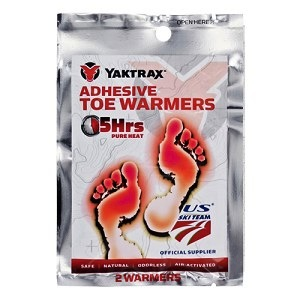 YakTrax Adhesive Toe Warmers