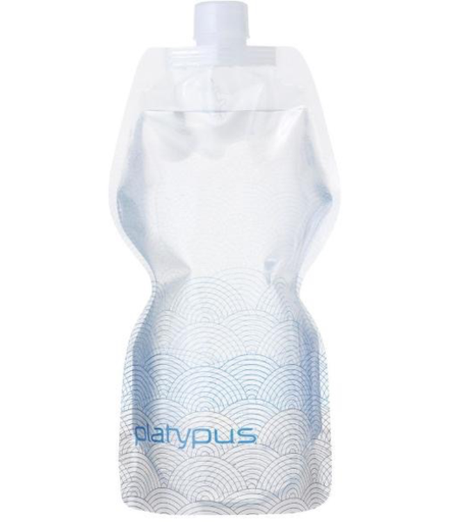Platypus Platypus SoftBottle, 1L, Closure Cap, Waves
