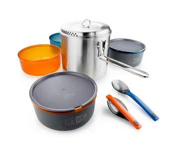 GSI Outdoors Dualist Stainless Cook Set