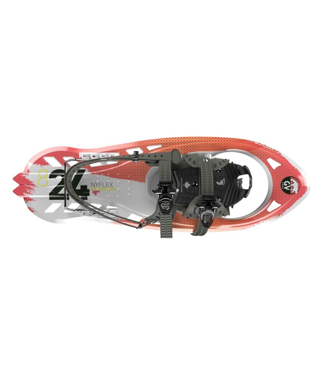GV Snowshoes GV Nyflex Expedition Snowshoe - Ratchet Binding 8x28