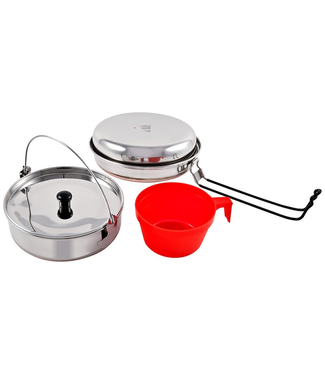 Chinook Chinook Ridgeline Stainless Solo Mess Kit/ Cook Set