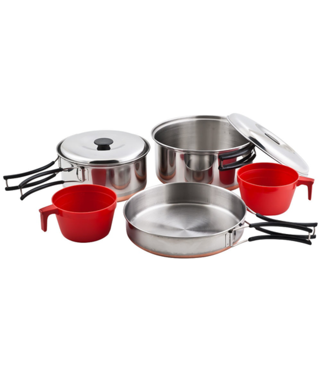 Chinook Chinook Ridgeline Stainless Steel Duo Cook Set