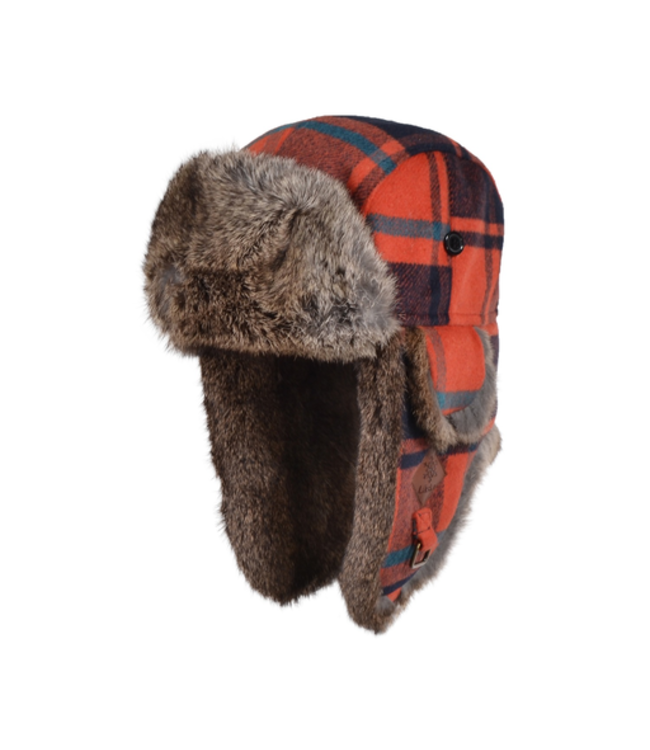 Laska GKS Woold blend Quilted Trapper Hat