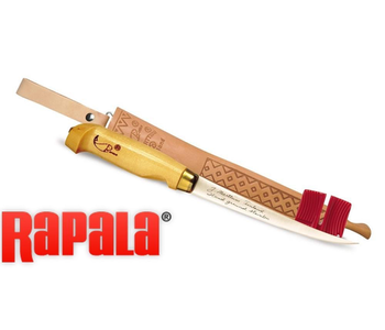 Rapala Fish'n Fillet Knife - 7 1/2" Blade with Birch Handle & Sharpener