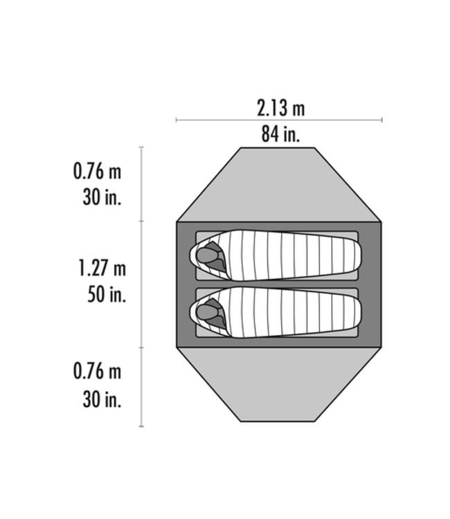 MSR MSR Elixir 2 Backpacking Tent V2