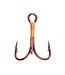 Eagle Claw Eagle Claw Bronze Treble Hook 5pk