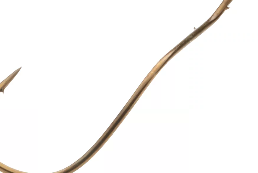 Mustad Slow Death Hook size 4 Gold