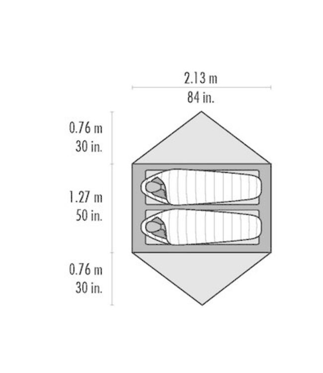 MSR MSR Hubba Hubba V9 2-Person Tent