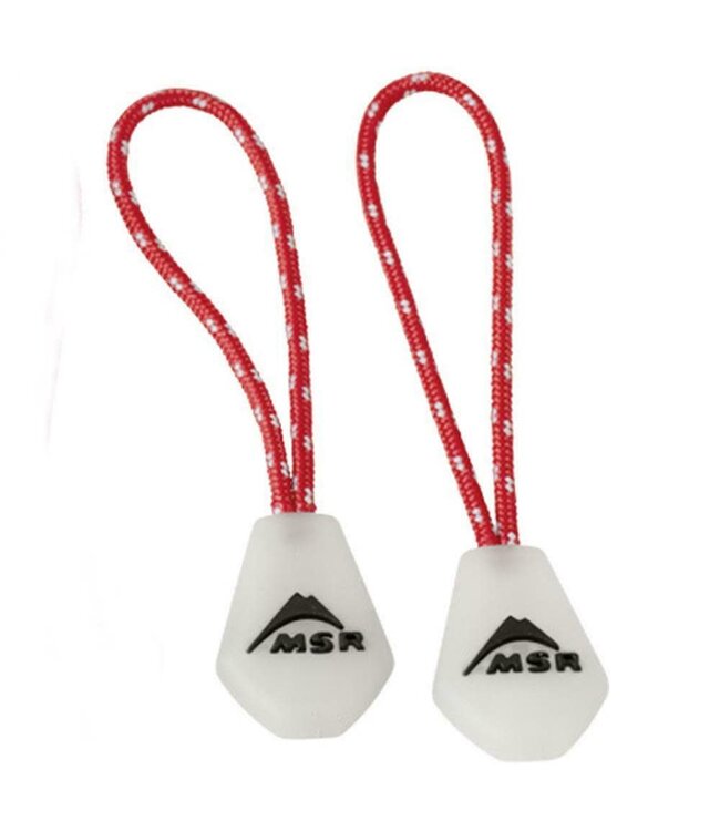 MSR MSR Night Glow Zipper Pulls V2 - 2 Pack