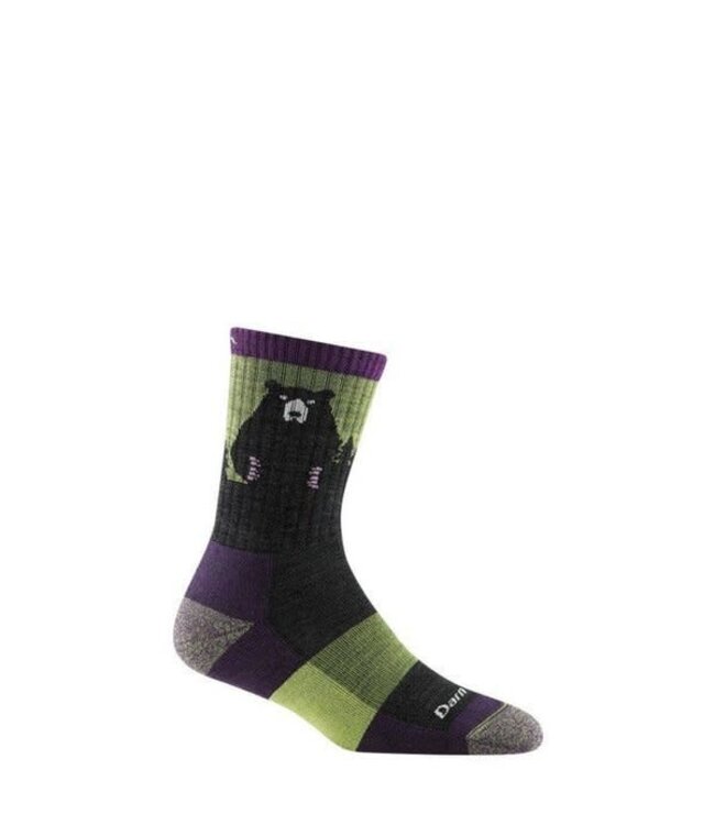 Darn Tough Darn Tough Women's Bear Town Micro Crew Light Cushion Hiking Sock - 1970W