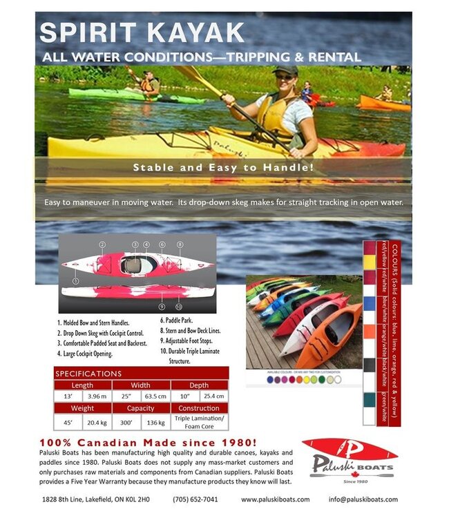 Paluski Paluski Spirit Kayak